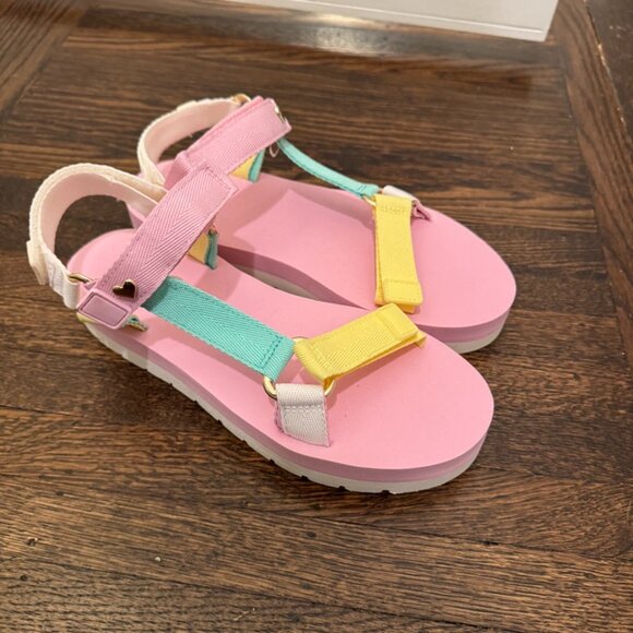 NWOT Stoney Clover Lane Pastel Sandals W Size 8 - Picture 3 of 7